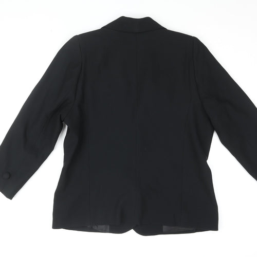 Atrium Collection Women's Black Blazer, Size 12