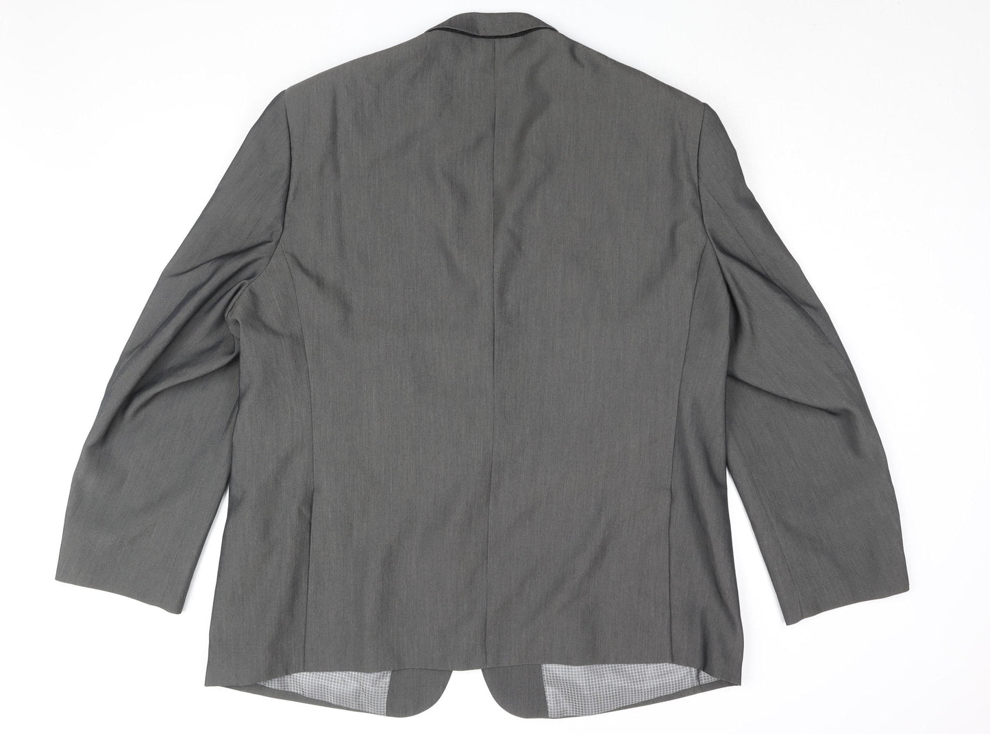 MANSIZE Grey 54 Blazer for Men - Regular Fit