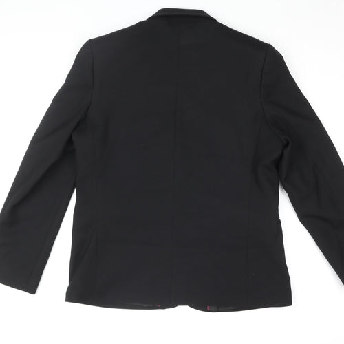 Winterbottom's Men's Black Blazer 40 Single-Breasted