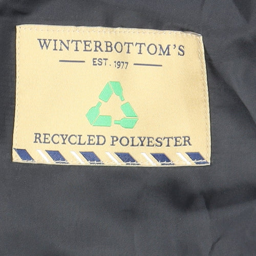 Winterbottom's Men's Black Blazer 40 Single-Breasted