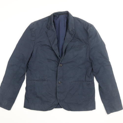 Topman Men's Blue Blazer Jacket Size 40 - Formal Wear