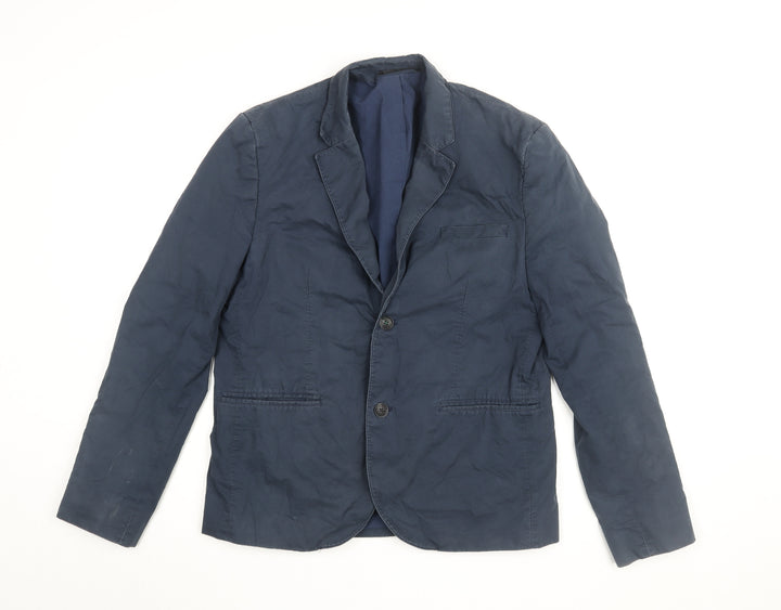 Topman Men's Blue Blazer Jacket Size 40 - Formal Wear
