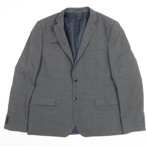 Marks and Spencer Men's Grey Blazer, 42R, Business Formal