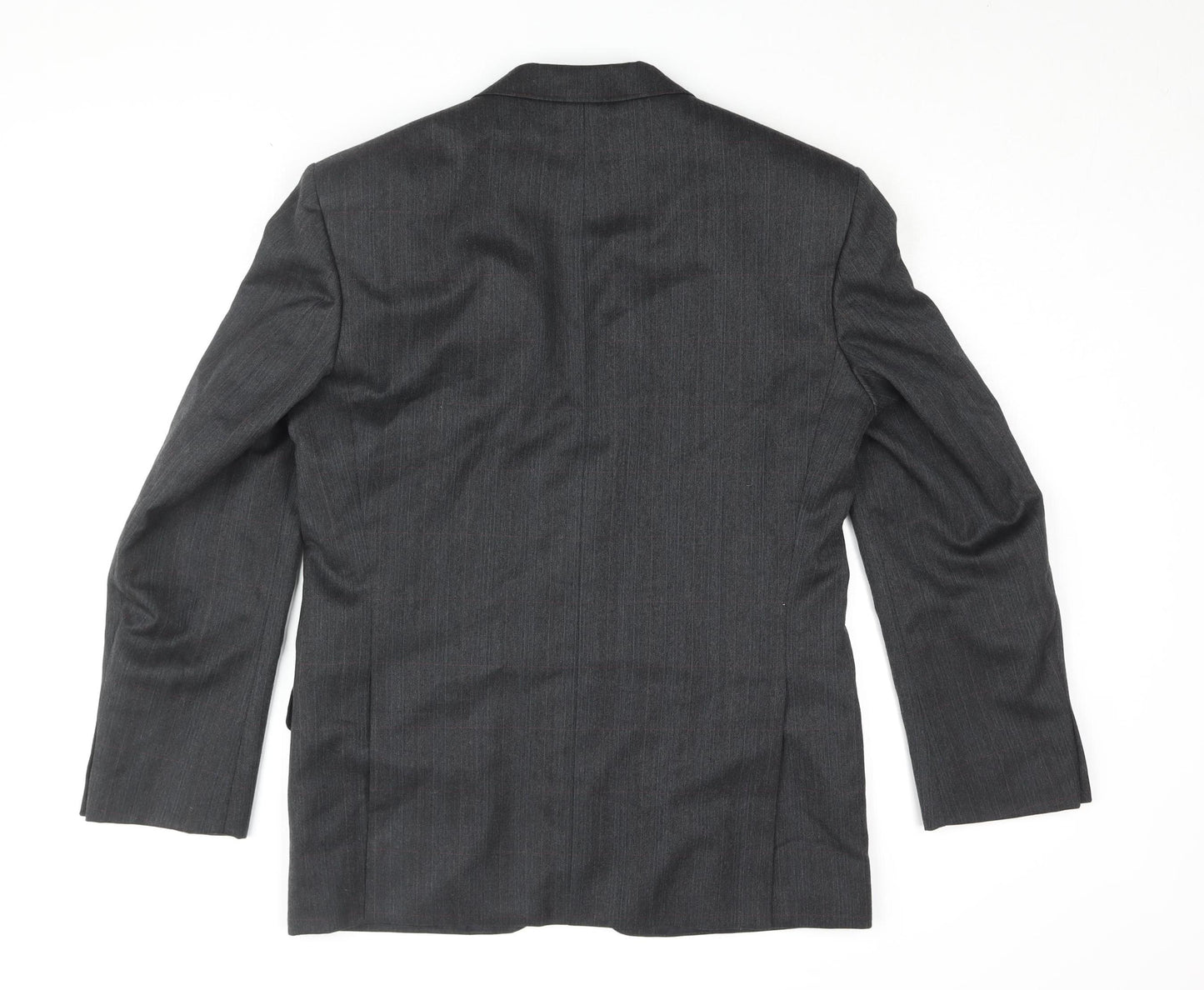 St Michael Men's Grey Blazer, 38, Regular Fit