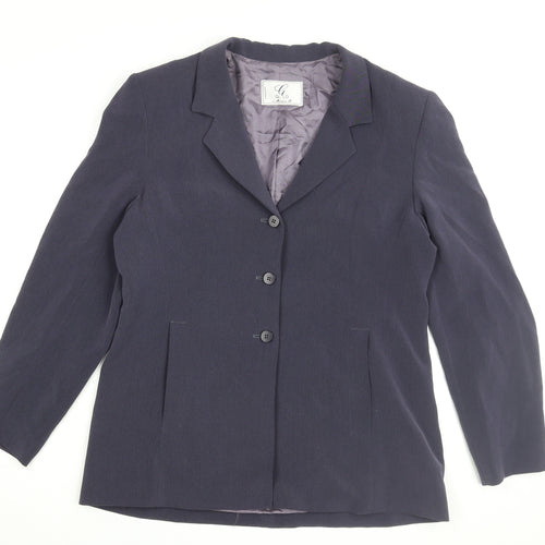 Gold by Michael K Women's Black Suit Jacket, Size 14