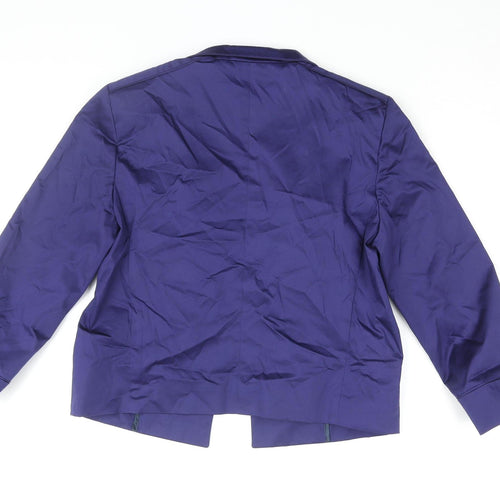Marella Women's Blue Blazer Size 12 Classic Twill