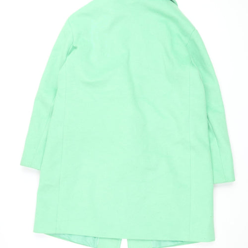 Marks and Spencer Women's Green Regular Fit Overcoat Size 12