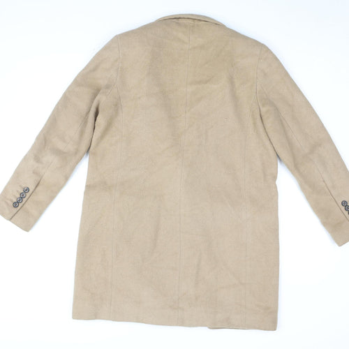 Next Women's Beige Overcoat Size 12 - Chic Casual Wear