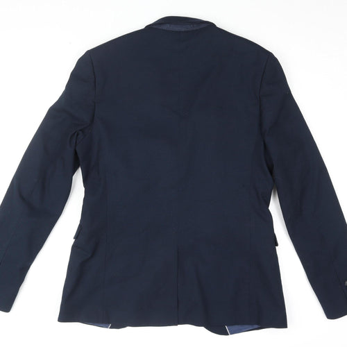 Topman Men's Blue Blazer, UK 40, Business Formal Jacket