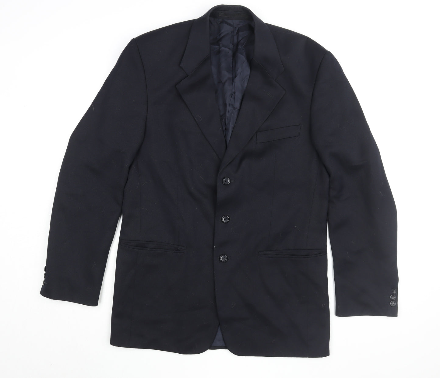 Burton Menswear Black Blazer, Men's, Size 40L, Formal Wear