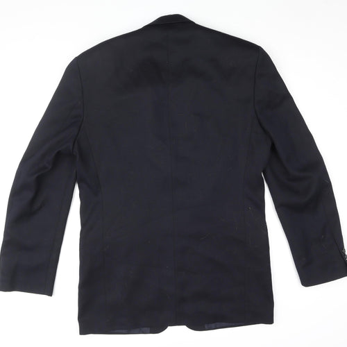 Burton Menswear Black Blazer, Men's, Size 40L, Formal Wear