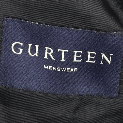 Gurteen Men's Grey Check Blazer Size 44R