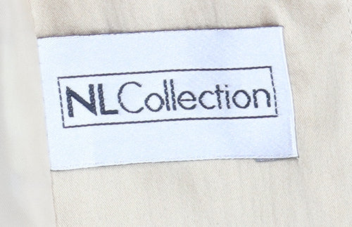 NL Collection Women's Beige Blazer Suit Jacket UK 8