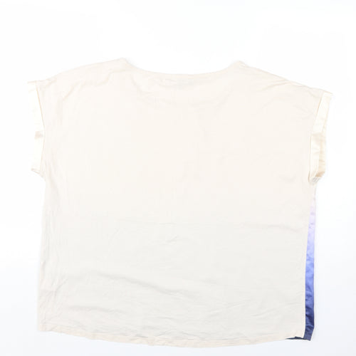 Principles Women's Beige Ombre T-Shirt Size 20 Basic