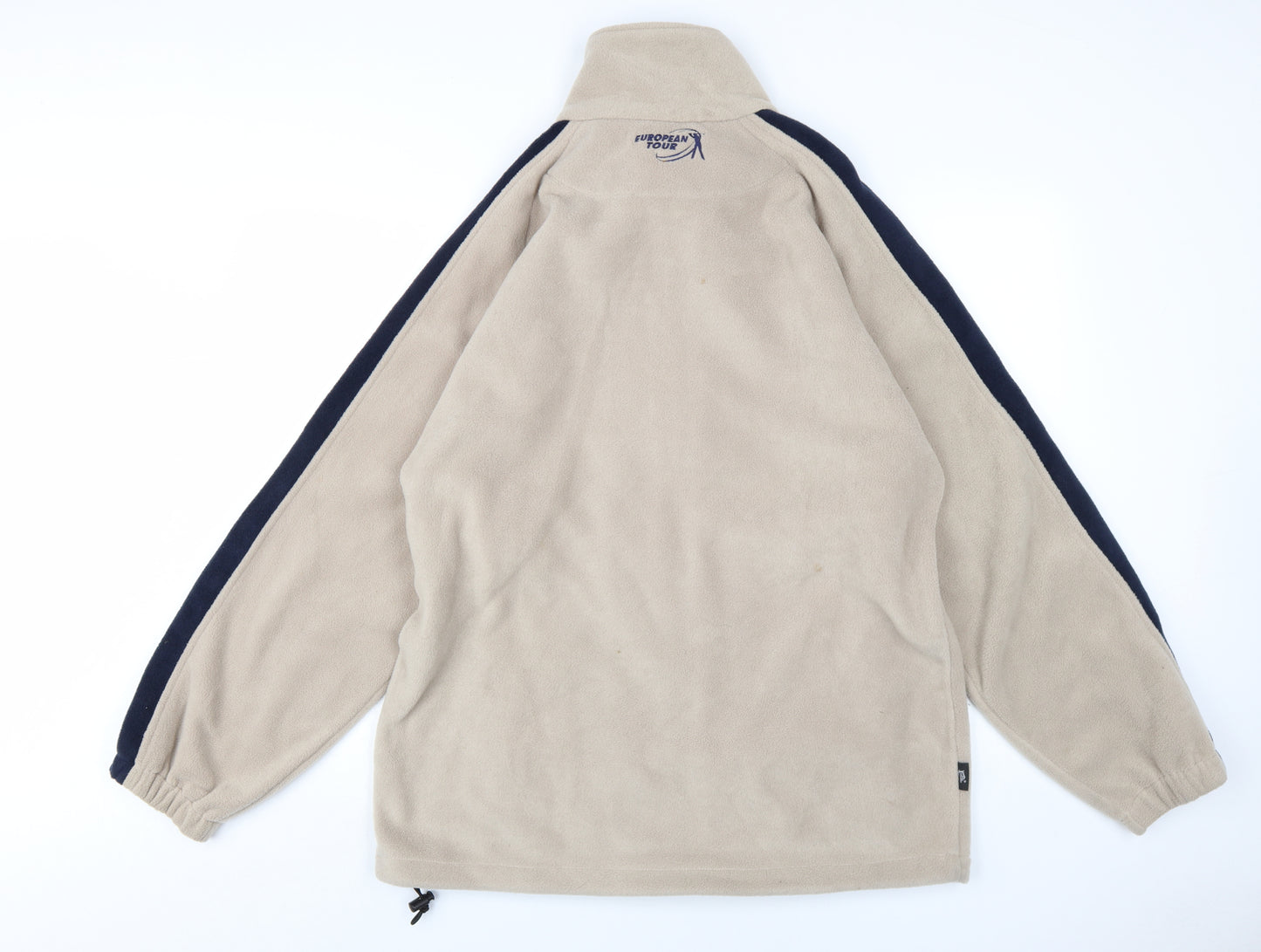 European Tour Men's Beige Track Jacket XL