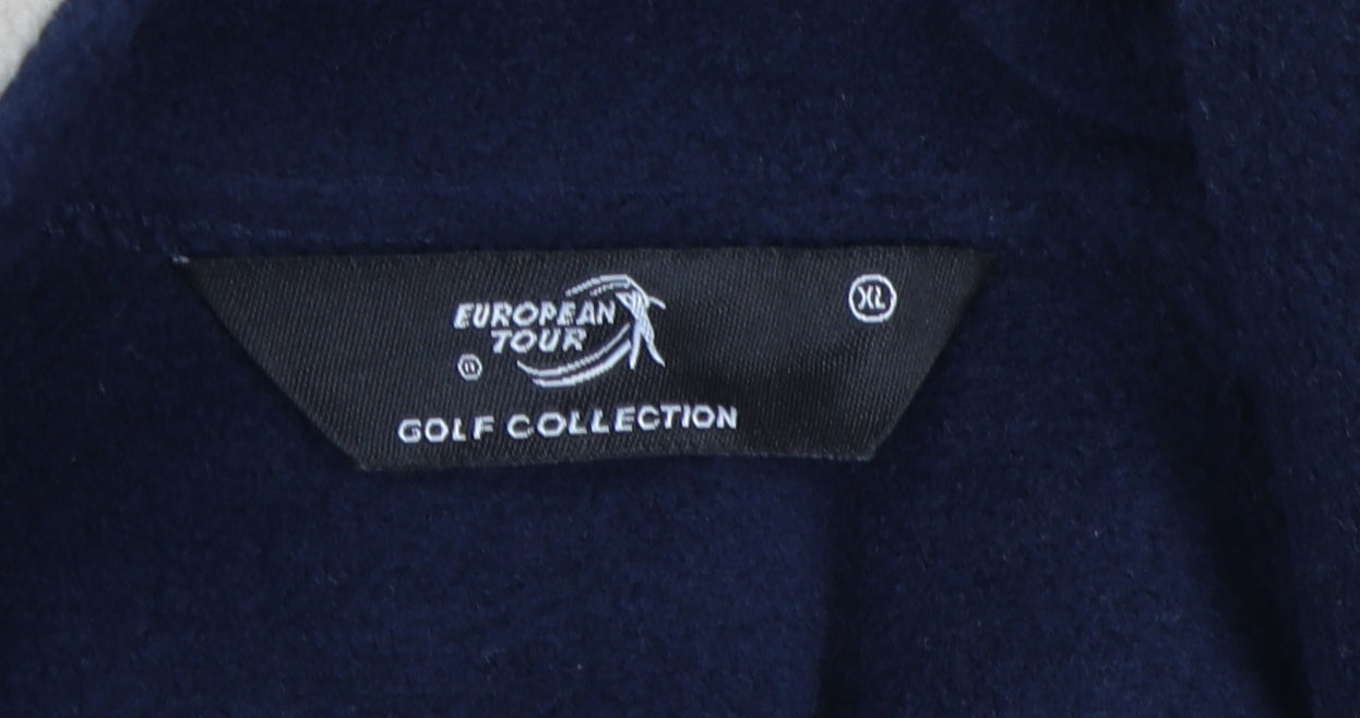 European Tour Men's Beige Track Jacket XL