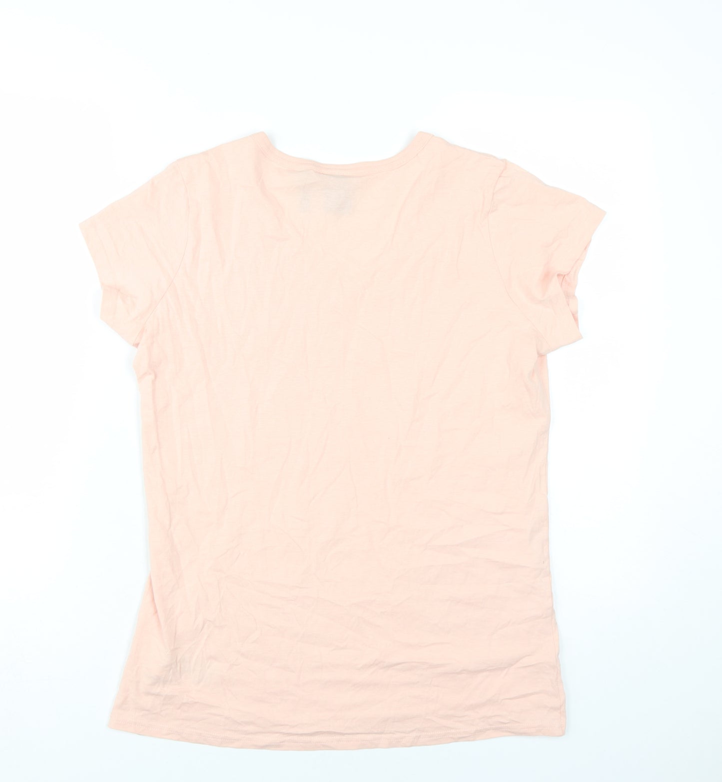 G-Star RAW Women's Pink XL V-Neck T-Shirt