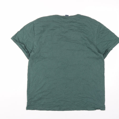 Polo Ralph Lauren Men's Green Cotton T-Shirt L