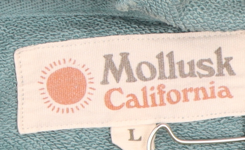 Mollusk California Unisex Blue L Pullover Hoodie