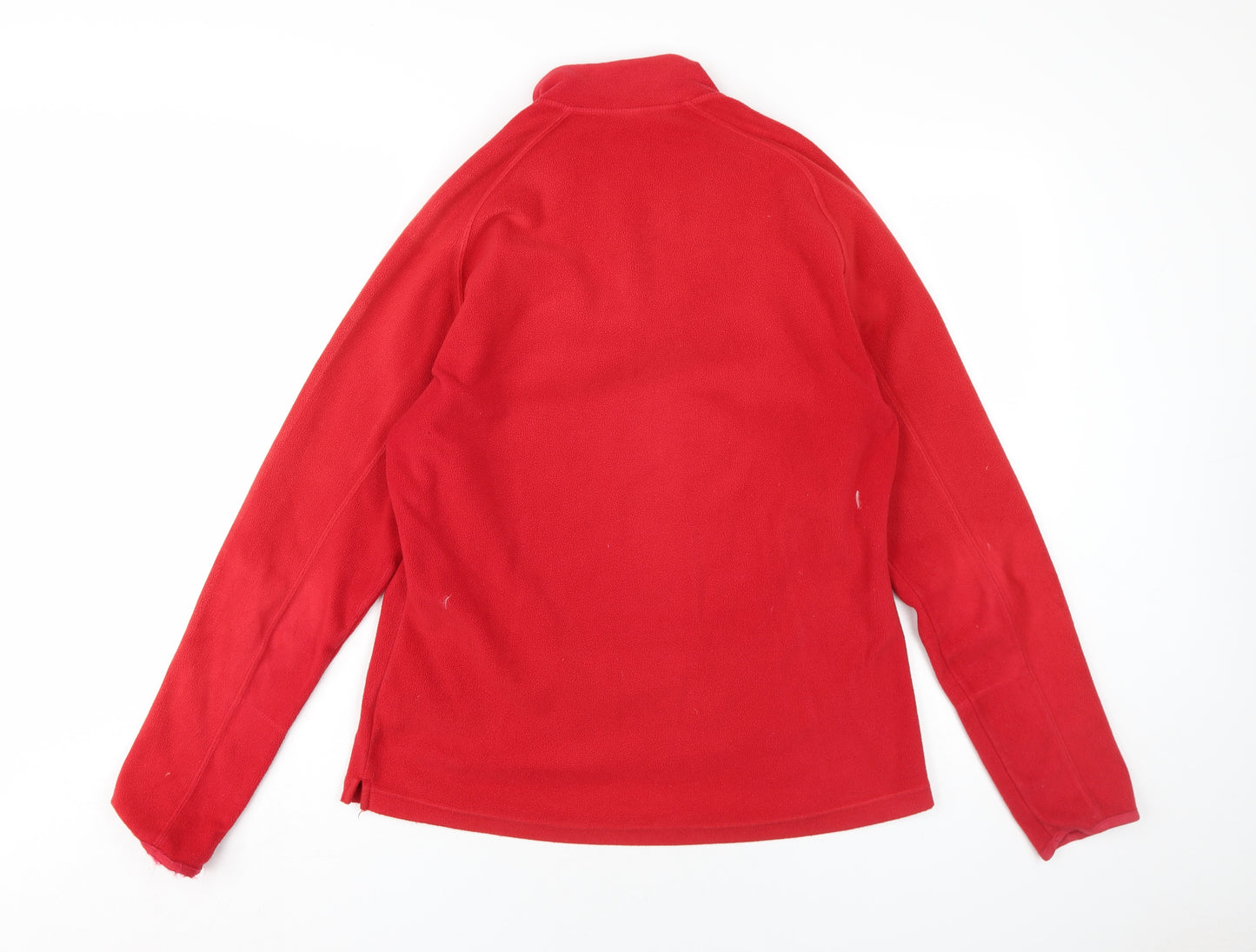 Decathlon Creation Unisex Red 1/4 Zip Sweatshirt XL