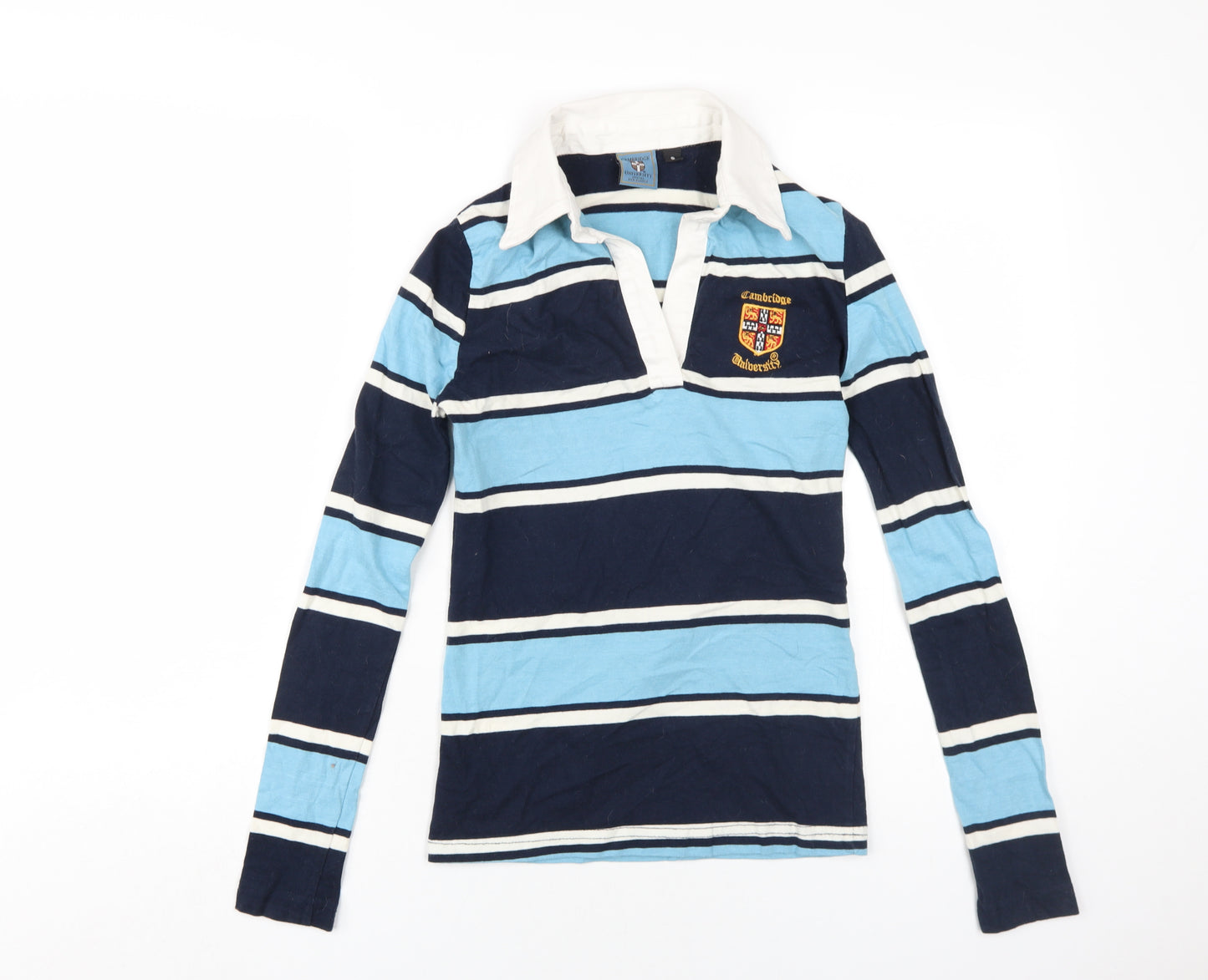 Cambridge University Polo Blue Striped Unisex S