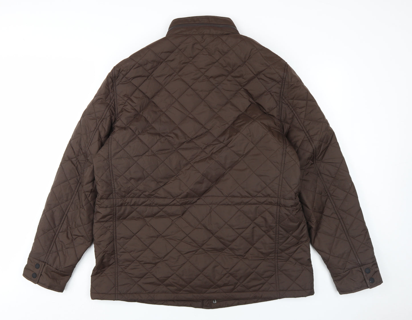 Marks and Spencer Men's Brown Quilted Jacket XL