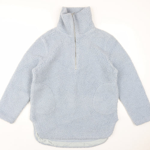 Ana Jakobs Women's Blue Fleece Pullover XS
