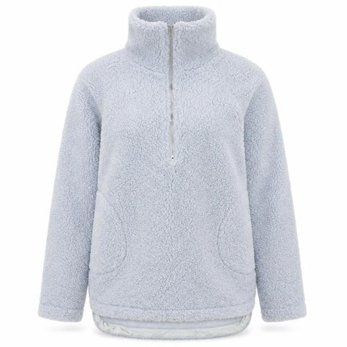 Ana Jakobs Women's Blue Fleece Pullover XS