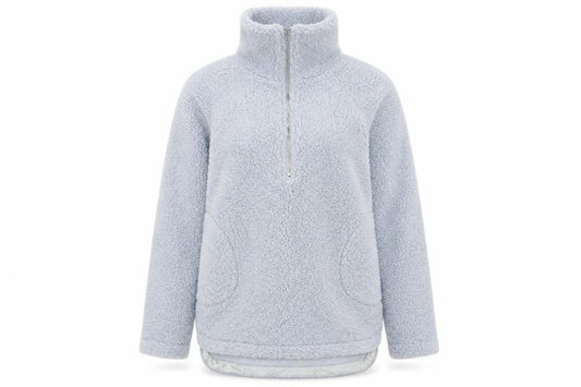 Ana Jakobs Women's Blue Fleece Pullover XS