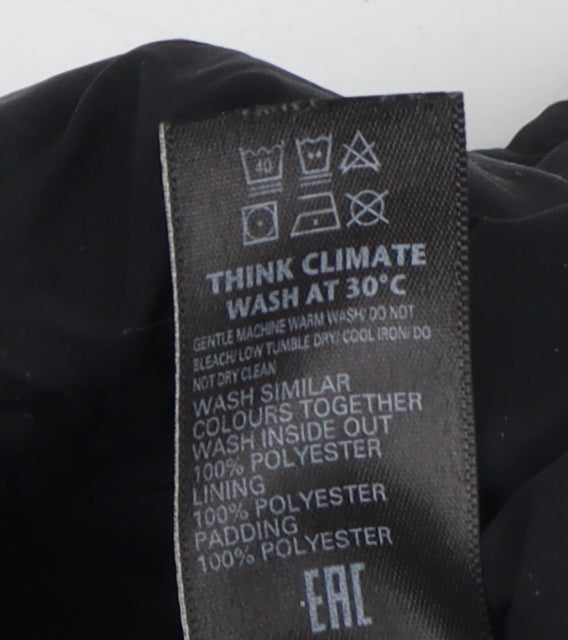 Marks and Spencer Women's Black Puffer Jacket Size 8