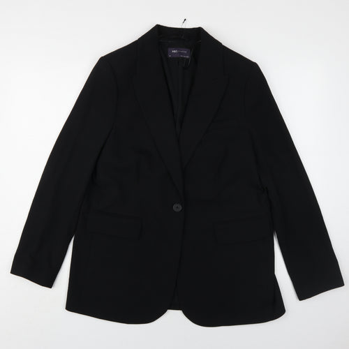 Marks and Spencer Women’s Black Blazer Size 12