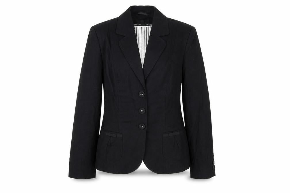 Front view of Marks & Spencer Women's Black Blazer, size 10