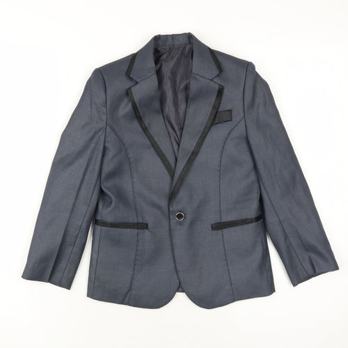 New World Boys Grey Blazer Suit Jacket, Regular Fit, Autumn/Winter