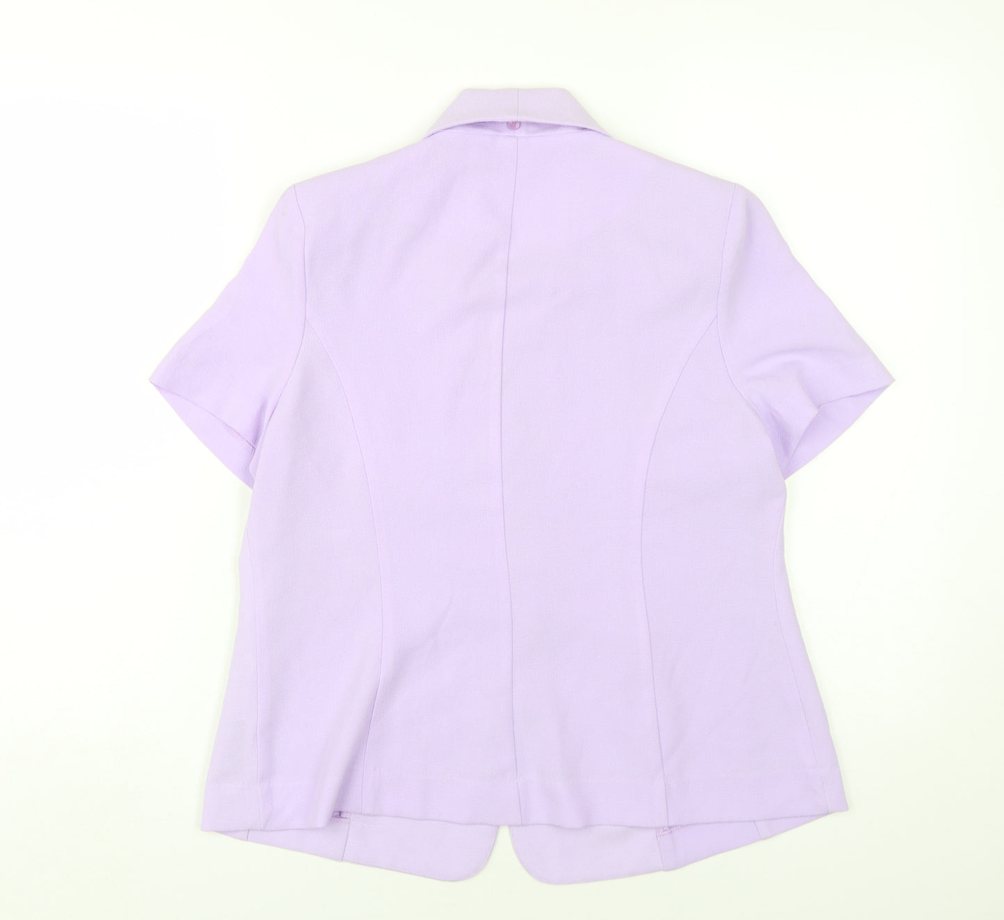 BM Collection Women's Purple Blazer Size 14 Regular