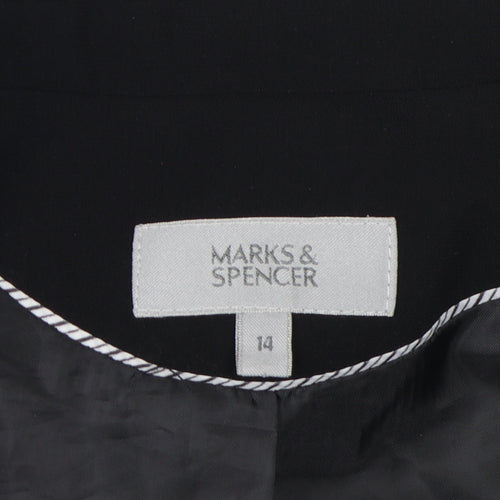 Marks and Spencer Black Women's Blazer Size 14