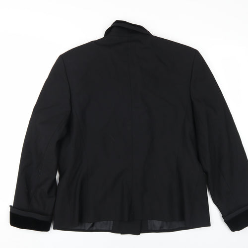 Alexon Women's Black Short Pea Coat, Size 18
