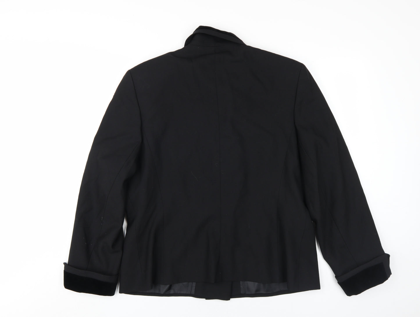 Alexon Women's Black Short Pea Coat, Size 18