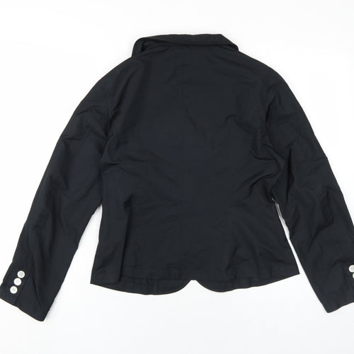 Blancs Manteaux Women's Black Blazer Size 16