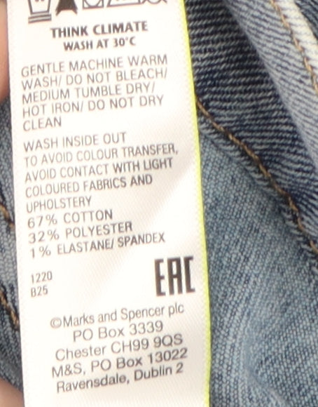 Marks and Spencer Women’s Blue Denim Jacket Size 16