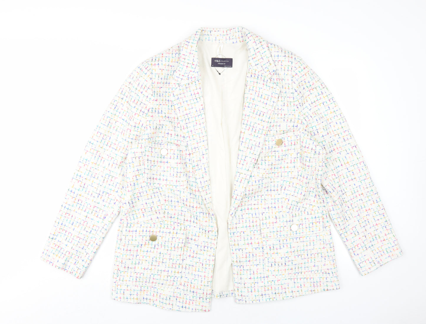 Marks and Spencer Women’s Multicoloured Blazer Size 16