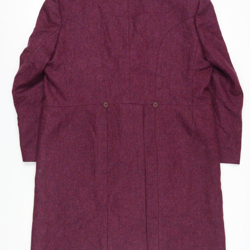 Best Man Men's Purple Tweed Coat, Size 50S, Wedding Style
