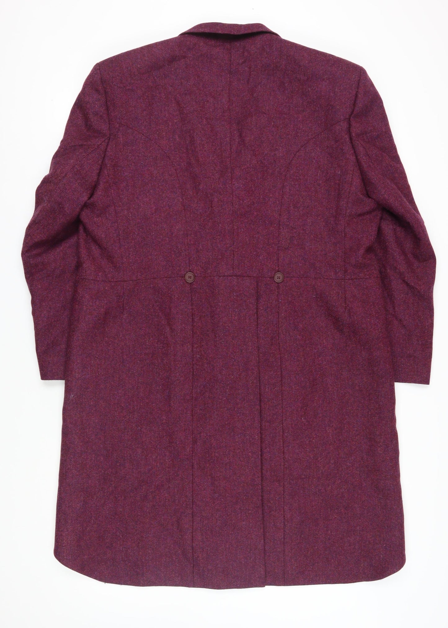Best Man Men's Purple Tweed Coat, Size 50S, Wedding Style