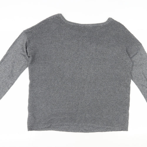 Joules Women's Grey Pullover Jumper Size 14