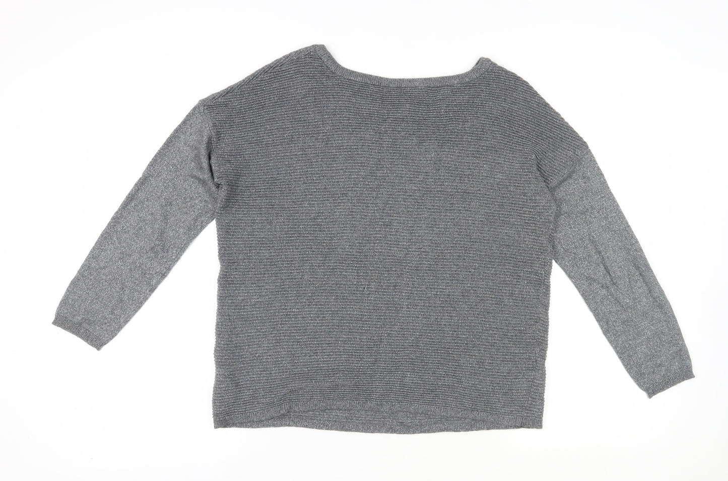 Joules Women's Grey Pullover Jumper Size 14