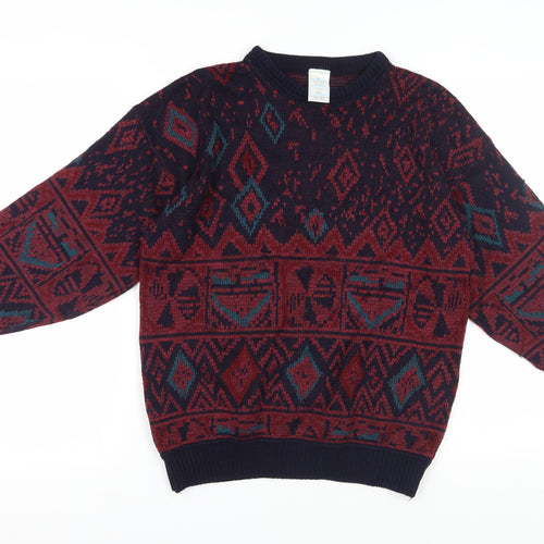 Littlewoods Men's Multicoloured Aztec Jumper M