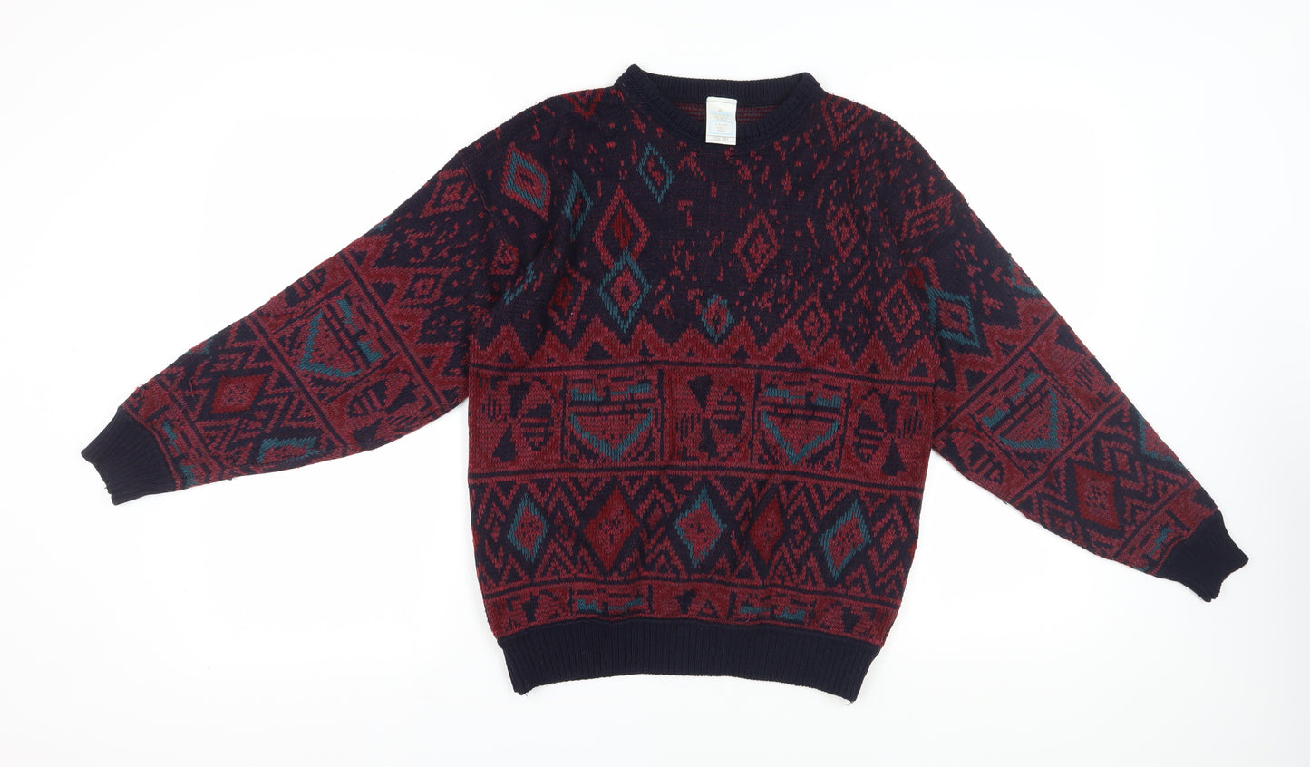 Littlewoods Men's Multicoloured Aztec Jumper M