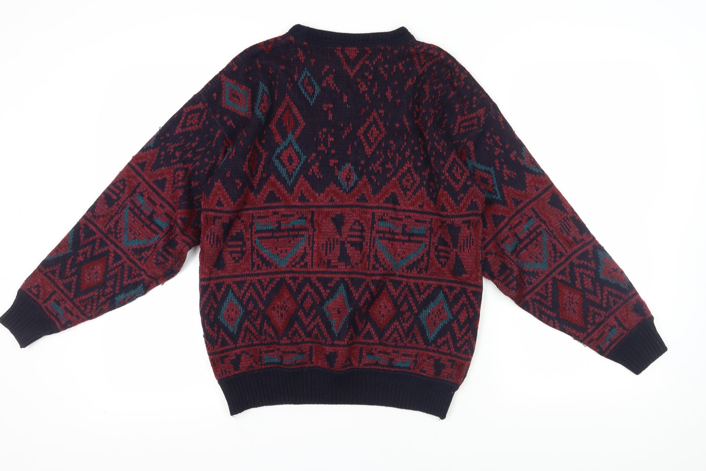 Littlewoods Men's Multicoloured Aztec Jumper M