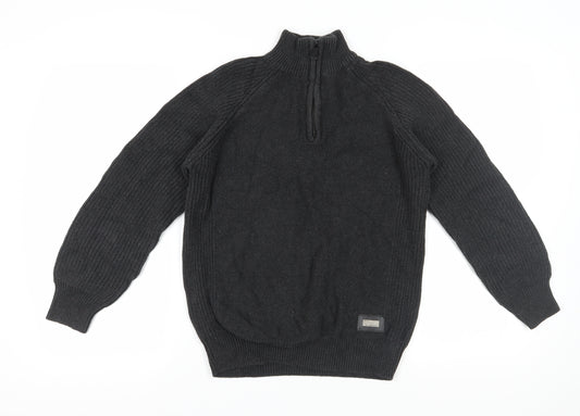 Brave Soul Men's Black M Pullover Jumper