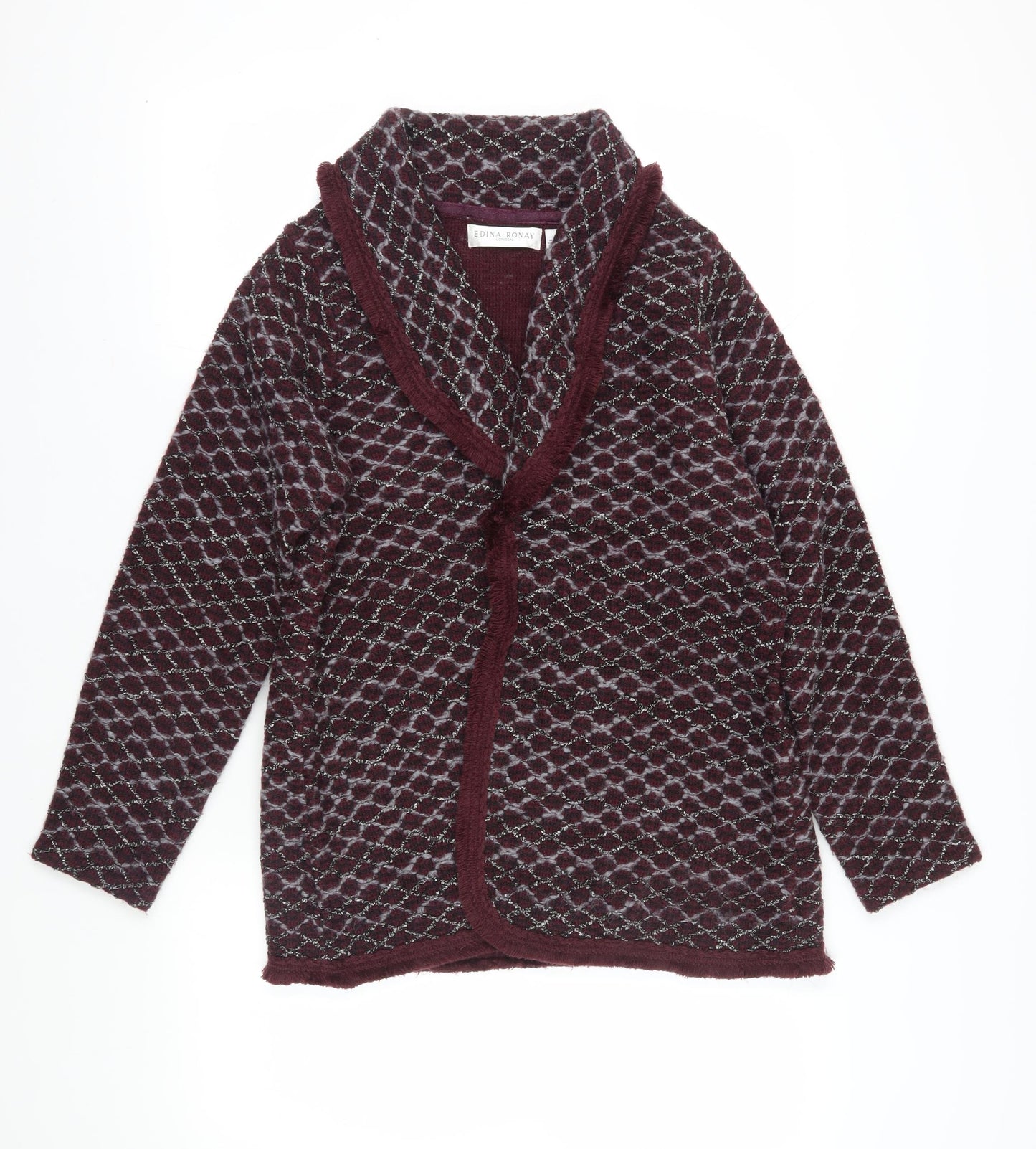 Edina Ronay Women’s Multicoloured Cardigan Size 18