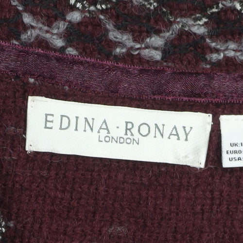 Edina Ronay Women’s Multicoloured Cardigan Size 18